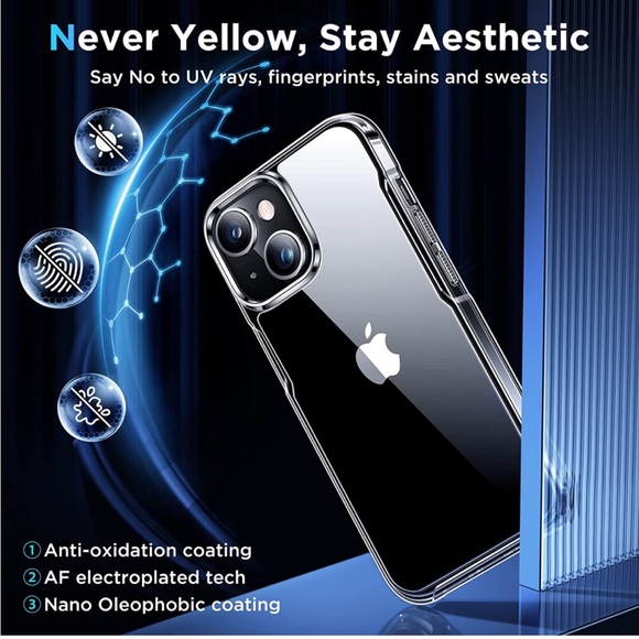 Simtect Ultra Clear Designed for iPhone 14 Case (6.1”) - Picture 3 of 7